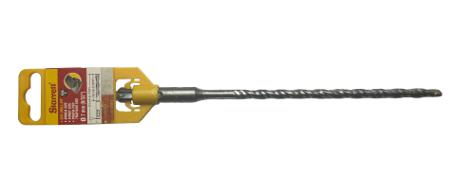 KBPS07C Starrett SDS Plus Series Carbide Tipped SDS Plus Drill Bit, 7mm Diameter, 210 mm Overall