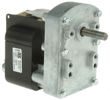 UB1003 Mellor Electric Clockwise Shaded Pole Geared AC Geared Motor, 24 W, 230 V