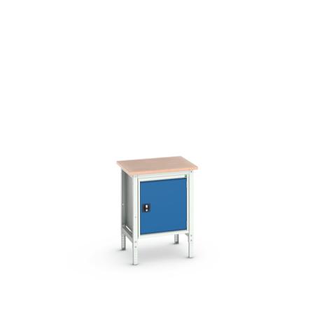 16921614-11 Bott Steel Workbench, 200kg Max Load, Adjustable Height, 930mm x 600mm x 700mm
