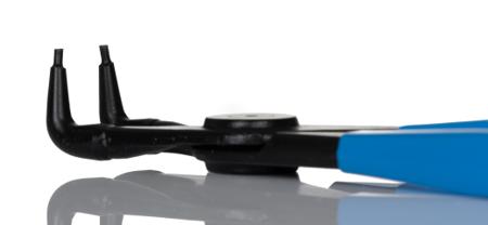 8000-J-31 Gedore 214 mm Chrome Vanadium Steel Circlip Pliers with Bent Tip, Internal, Range 40 → 100 mm