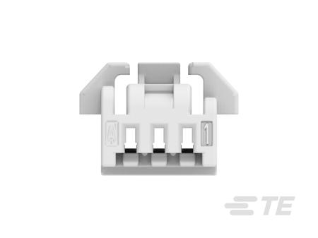 2371404-3 TE Connectivity, Grace Inertia 1.25 Plug PCB Header, 1.25mm Pitch, 3 Way, 1 Row Straight, Vertical