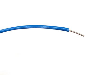 267-5744 Blue 0.3 mm² Hook Up Wire, 1/0.6 mm, 100m, PVC Insulation