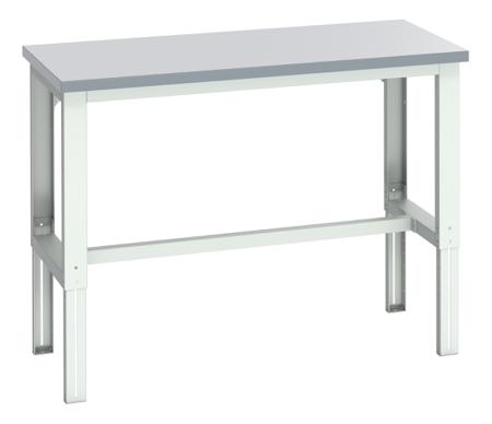 41003642-16V Bott 41003642.16V Sheet Steel Workbench, 450kg Max Load, Adjustable Height, 740 → 1140mm x 750mm x 1500mm