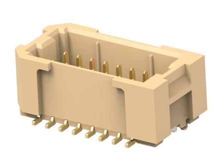 2484140-2 TE Connectivity 2484140 Series Vertical Surface Mount PCB Header, 16 Contact(s), 1mm Pitch, 2 Row(s)