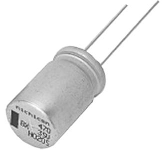 UBX2D560MHL Nichicon 56μF Aluminium Electrolytic Capacitor 200V dc, Radial, Through Hole -