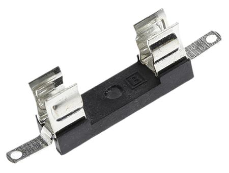 FX0267 Bulgin 6.3A Base Mount Fuse Holder for 5 x 20mm Fuse, 250V ac