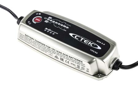 CEP1H77 CTEK 12V, 5A Battery Charger, EU Plug