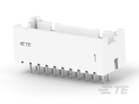1-1969582-0 TE Connectivity Economy Power 2.5 Series Vertical Board Mount PCB Header, 10 Contact(s), 2.5mm Pitch, 2 Row(s), Shrouded
