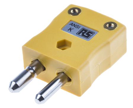769-1335 RS PRO Standard Thermocouple Connector for Use with Type K Thermocouple, 6mm Probe, ANSI, RoHS Compliant Standard
