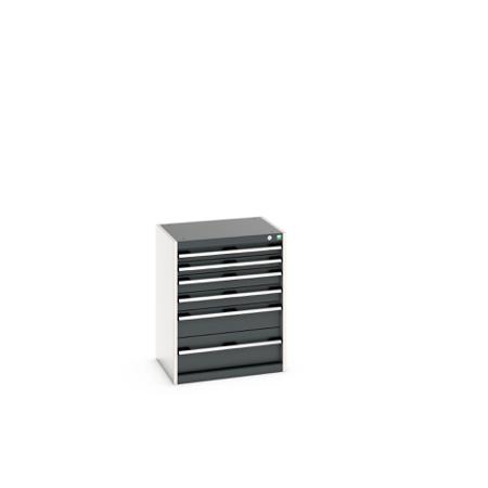 40011047.19V Bott 6 Cabinet, Steel, 800mm x 650mm x 525mm, Anthracite Grey, Light Grey