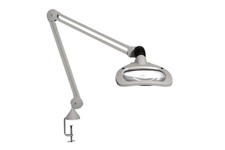 WAL027980 Luxo  LED Magnifying Lamp with Table Clamp Mount, 3.5dioptre, 171 x 114mm Lens