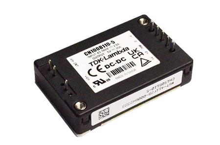 CN100B110-48 TDK-Lambda CN B110 DC-DC Converter, 48V dc/ 2.1A Output, 43 To 160 V dc Input, 100.8W, Through Hole, +100°C Max Temp