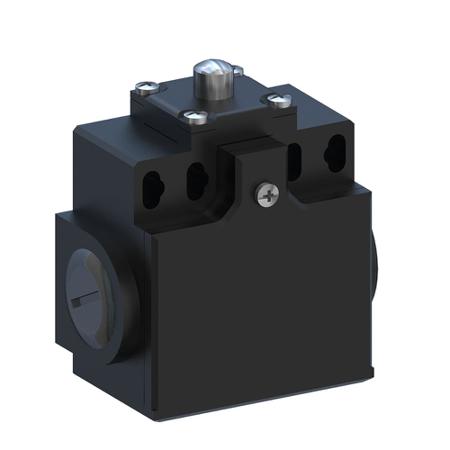 136-246 RS PRO Plunger Limit Switch, 1NO/1NC, IP67, Thermoplastic Housing, 400V ac Max, 10A Max