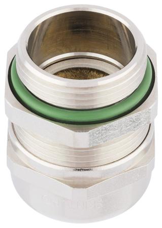 53112544 Lapp M32 x 1.5 Nickel Plated Brass, IP68 Cable Gland