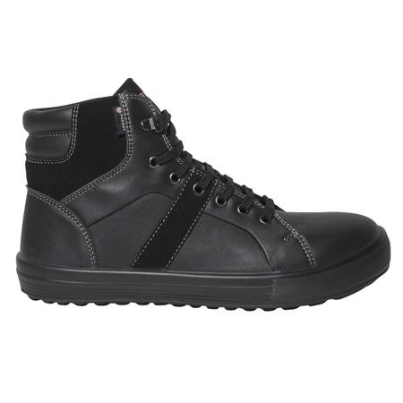 07VISION382439 Parade Vision Unisex Black Stainless Steel Toe Capped Safety Trainers, UK 6, EU 39