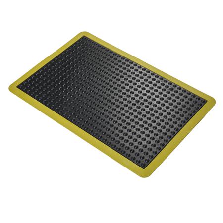 BF010703 Coba Europe Bubblemat Safety Natural Rubber Anti-Fatigue Mat, 0.6m x 0.9m x 14mm