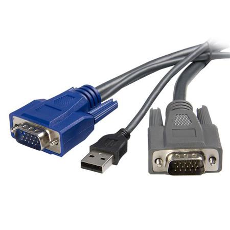 SVUSBVGA6 StarTech.com Male VGA to Male USB A; VGA KVM Cable