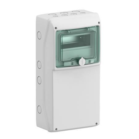 13165M Schneider Electric Polymer White Adaptable Enclosure Box, 460mm x 236mm x 160mm