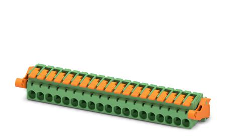 1110625 Phoenix Contact, 5.08mm Pitch, 19 Way, , Pluggable Terminal Block, Plug, Cable Mount, Push-In Termination,
