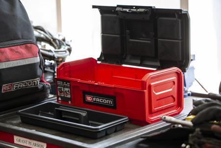 BP-C16NPB Facom BP.C16NPB, One Touch Plastic Tool Box Removable dimensions 391 x 164 x 222mm