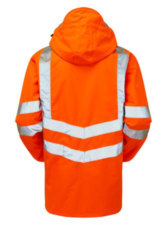 PR502-4XL PULSAR PR502 Orange Unisex Hi Vis Fleece Jacket, 4XL