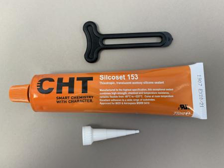 740010660 Acc Silicones Translucent Sealant Paste 75 ml Tube