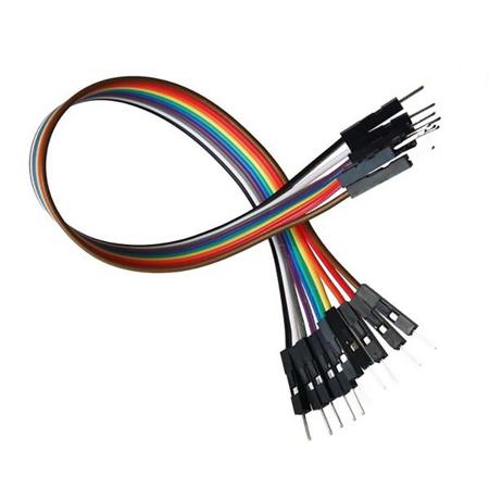 4110 , 200mm Jumper Wire Breadboard Jumper Wire in Black, Blue, Brown, Green, Grey, Orange, Purple, Red, White, Yellow