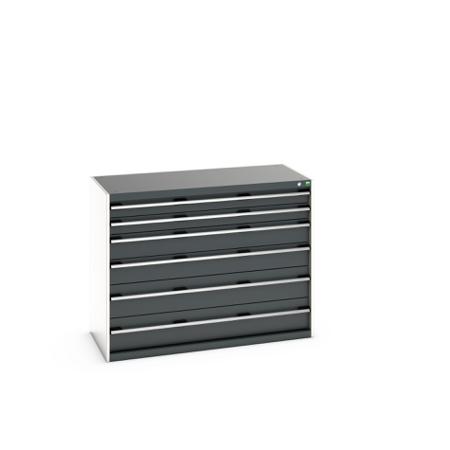 40022123-19V Bott 6 Cabinet, Steel, 1000mm x 650mm x 1300mm, Grey