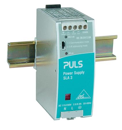 SLA3-100 Switch Mode DIN Rail Panel Mount Power Supply, 85W, 30.55V dc/ 2.8A
