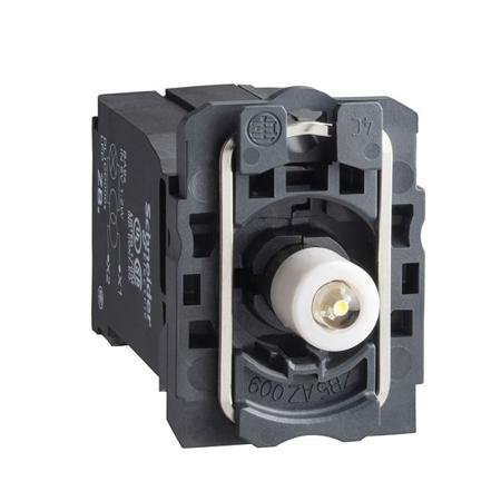ZB5AV5D4 Schneider Electric ZB5A Series Push Button Switch, Front, Red LED, 400V