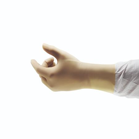 91225060 Ansell AccuTech 91-225 Natural Natural Rubber Latex Good Dexterity Latex Gloves, Size 6, Latex, Natural Rubber Coating