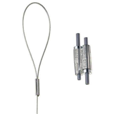 196514 nVent CADDY Steel Wire Rope , 2m