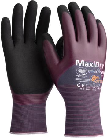 64227-08B ATG 64227 Purple Nitrile Butadiene Rubber Glove, Size 8, NBR Coating