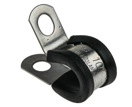 PCSR8RS 8mm Black Stainless Steel P Clip