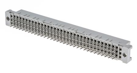 09032966825 HARTING DIN 41612 96 Way 2.54mm Pitch, Type Connector Class C2, 3 Row, Straight DIN 41612 Connector, Socket