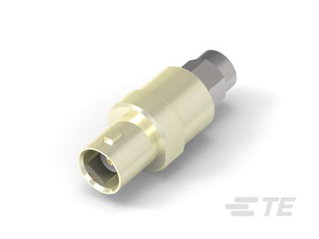 1058083-1 Straight 50Ω RF Adapter SMA Plug to BNC Socket 4GHz