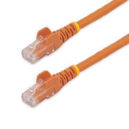 N6PATC750CMOR StarTech.com, 7.5m Cat6, Orange RJ45 to Male RJ45 Male, U/UTP Unshielded, Terminated PVC Sheath