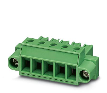 1828252 Phoenix Contact, 7.62mm Pitch, PC 4/ 3-STF-7.62, 3 Way, , Pluggable Terminal Block, Plug, Plug-In, Screw Termination,
