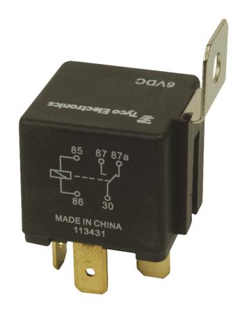 1-1414286-0 TE Connectivity Plug In Automotive Relay, 12V dc Coil Voltage, 70A Switching Current, SPST