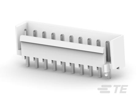 1-1877285-0 TE Connectivity Economy Power Series Vertical Board Header, 10 Contact(s), 3.96 mm Pitch, 1 Row, Shrouded