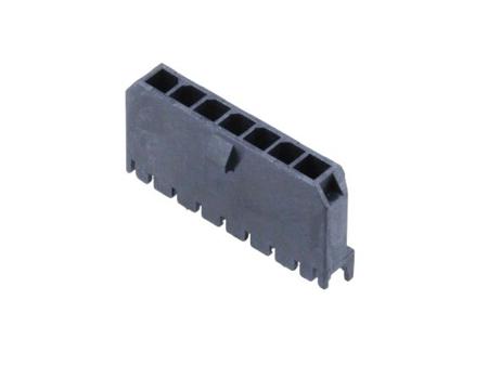 43650-0715 TE Connectivity 43650 Series Vertical Surface Mount PCB Header, 7 Contact(s), 3mm Pitch, 1 Row(s), Shrouded