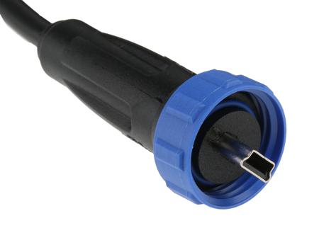 PX0441/3M00 Bulgin USB 2.0, Male Mini USB B to Male USB A, 3m