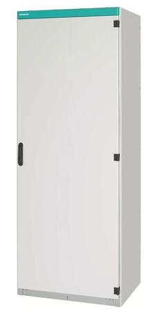 8MF1111-0AA00-0NS5 Siemens SIVACON Series Steel Single-Door-Door Floor Standing Enclosure, IP55, 2200 x 800 x 800mm