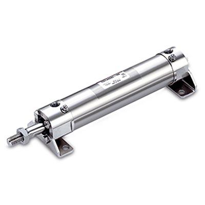 CDG5EN25SR-100 SMC Pneumatic Piston Rod Cylinder - , 25mm Bore, 100mm Stroke, CG5 Series, Double Acting