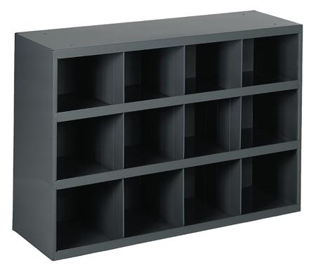 447-5925 RS PRO Steel Storage Bin, 305mm x 857mm x 606mm, Grey