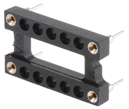 1107741 Aries Electronics 15.24mm Pitch 14 Way DIL Oscillator IC Socket