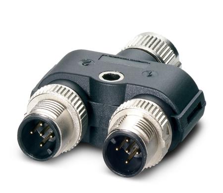 1419946 Phoenix Contact 5 Pole M12 Socket to 5 Pole M12 Plug Adapter