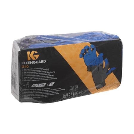 40225 Kimberly Clark Black/Blue Nitrile Abrasion Resistant, Anti-Slip, General Purpose, Good Dexterity, Tear Resistant Work