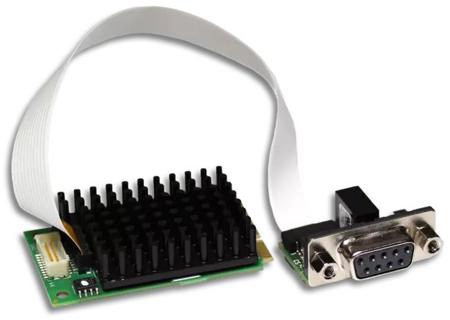 CIFX 90E-DP\ET\F Hilscher 1 Mini PCI Express D-sub, 9 Pin PCI Serial Card