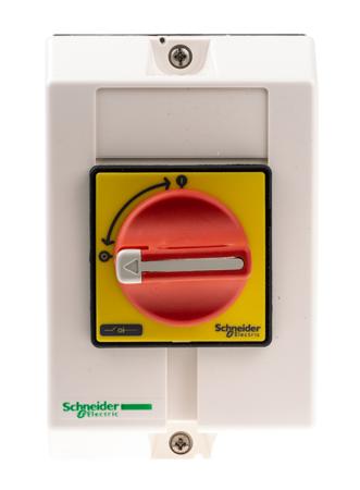 VCF01GE Schneider Electric 3P Pole Panel Mount Isolator Switch - 16A Maximum Current, 5.5kW Power Rating, IP65